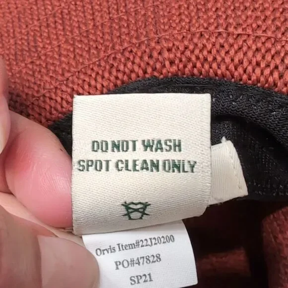 Orvis Packable Knit Adventure Hat -Rust Color - Picture 7 of 10